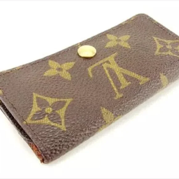 Louis Vuitton Key case Key holder Monogram Brown Woman Authentic Used - Picture 7 of 7